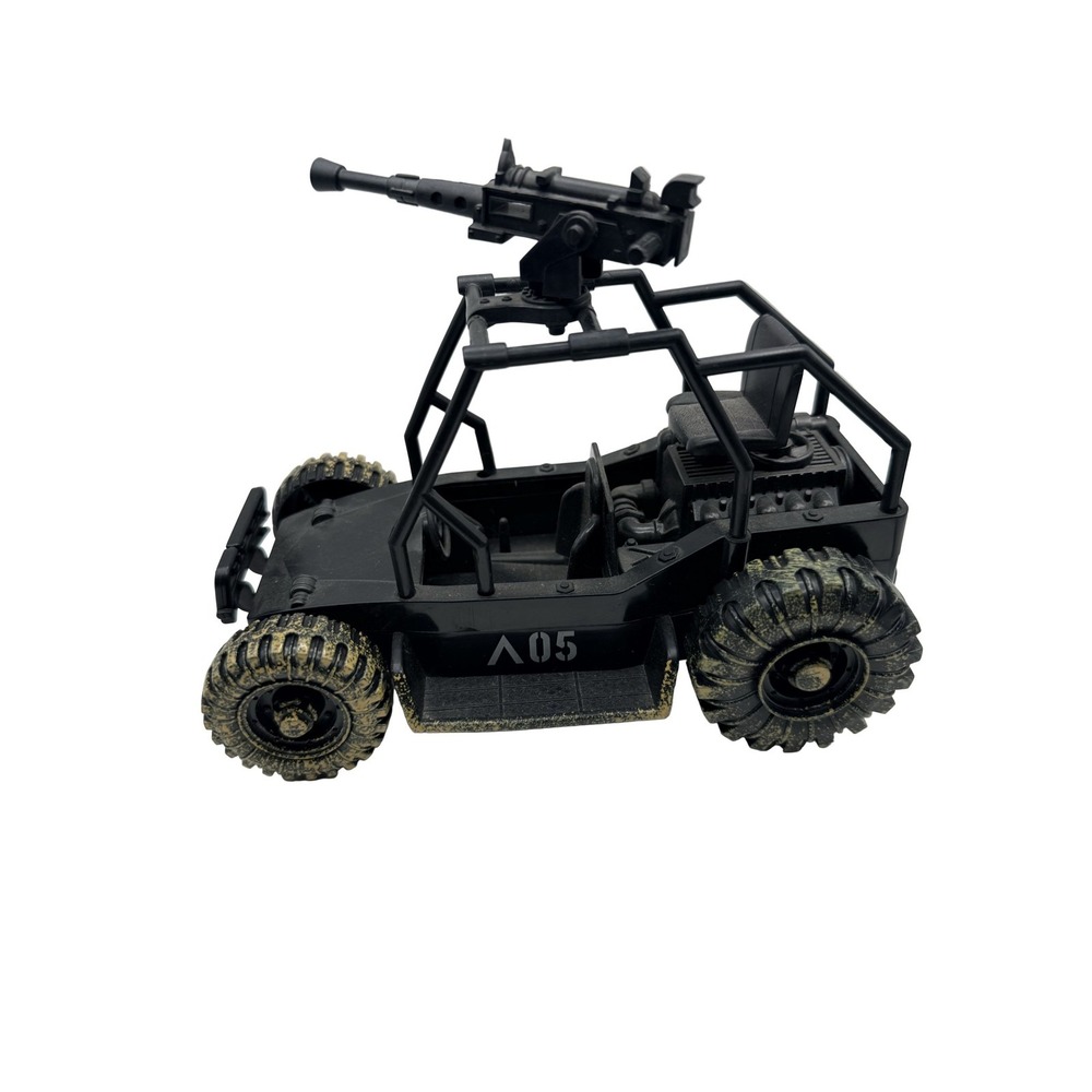 Blue Box Elite Force Military Buggy Jeep A05 3 3/4 in. 2004 Mounted Machine Gun